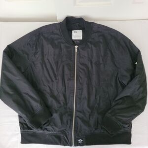 Bird Rides Anniversary Jacket XXL Black Bomber Zip Up Santa Monica 2017